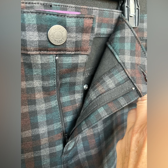 👖 EUC GLORIA VANDERBILT “Vickie” Scholar Plaid Legging Pants | Women’s 16P - Picture 5 of 12